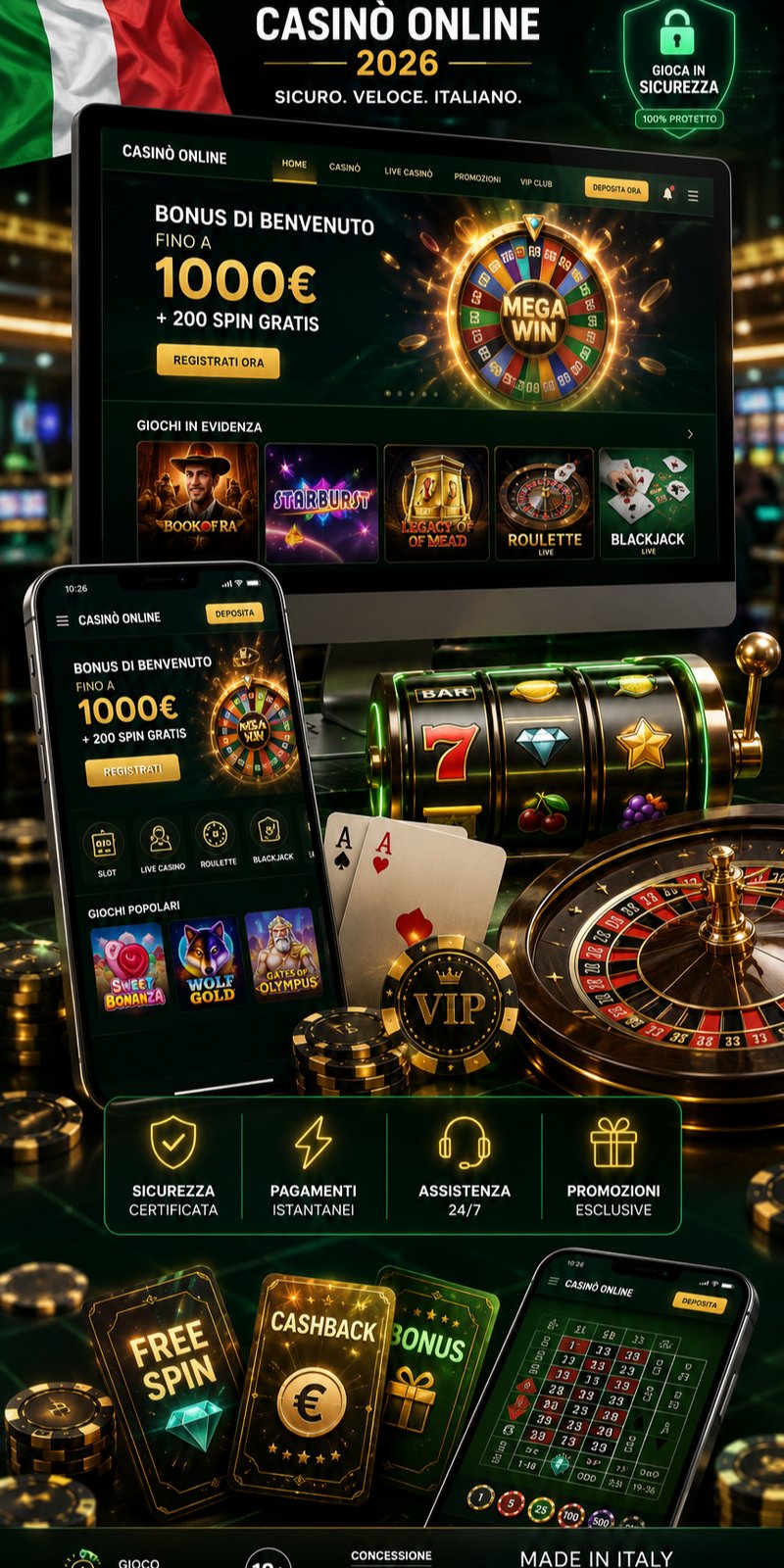 Scopri il nuovo Verde Casino: bonus, app e promo code esclusivi